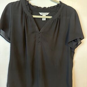 White House Black Market Short-Sleeve Blouse